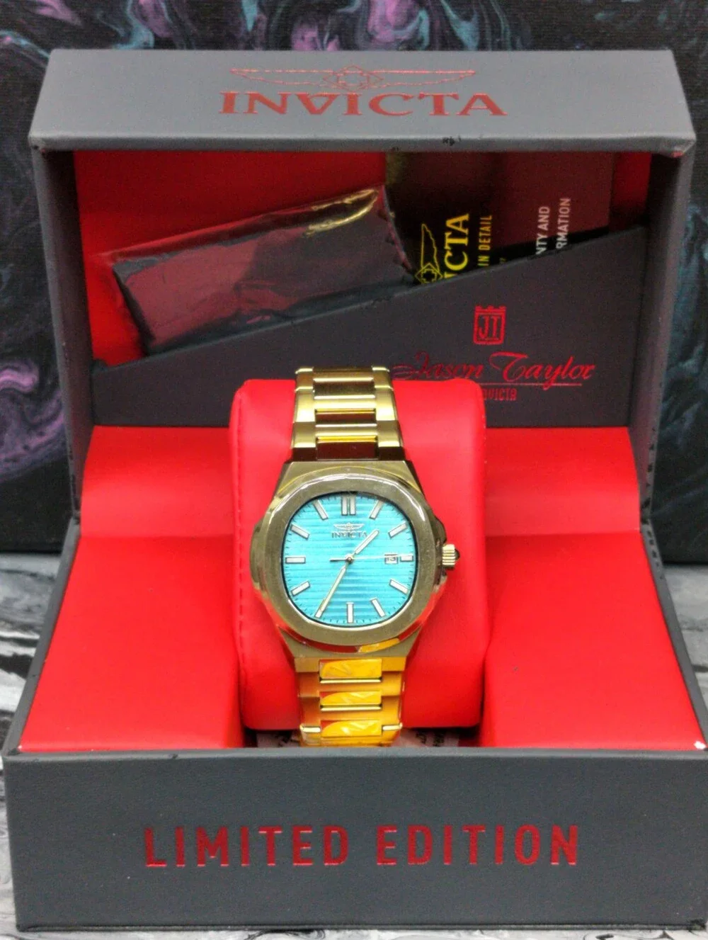 Invicta Gold Tone Stainless Steel Men's Watch